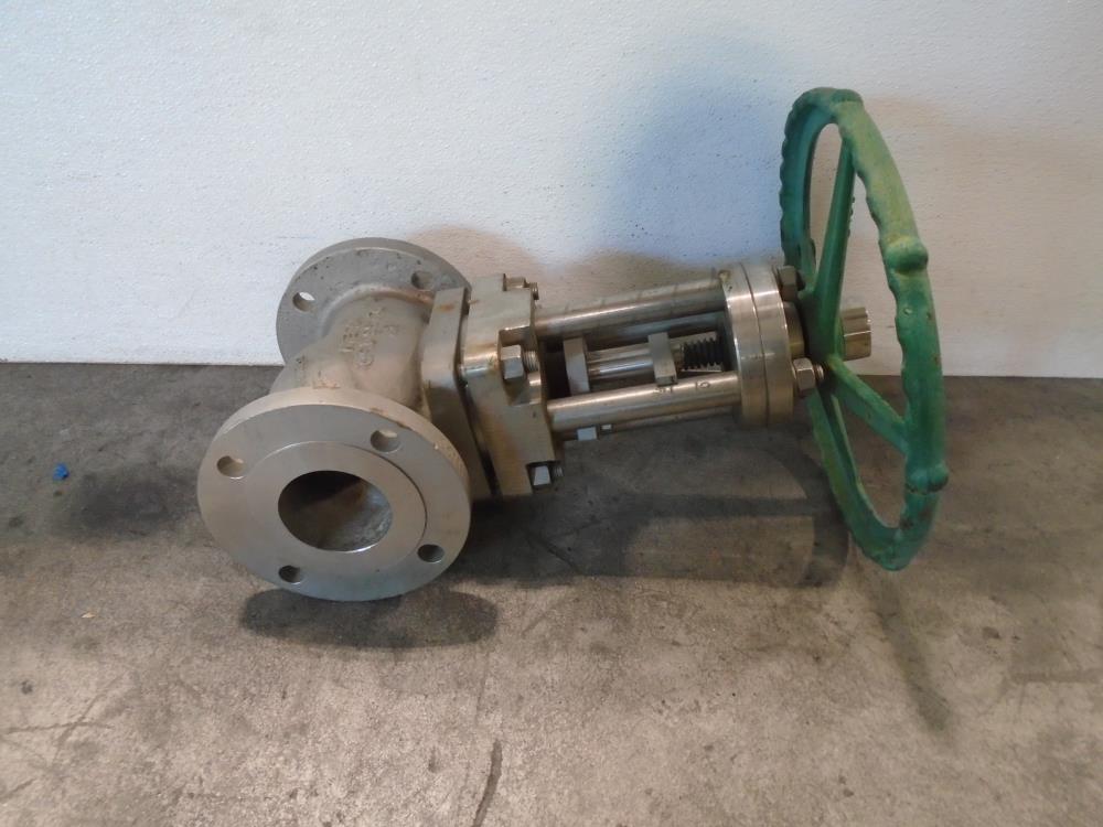 Klein 3" 150# CF8M Globe Valve 205571